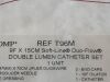 MEDCOMP Double Lumen Catheter Set  T96M   Exp.2022-08  (J20) Double Lumen Catheter Set
