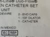 MEDCOMP Double Lumen Catheter Set  T96M   Exp.2022-08  (J20) Double Lumen Catheter Set