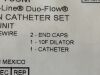 MEDCOMP Lot of 3 Double Lumen Catheter Set  T96M Exp.2021-10  (J20) Double Lumen Catheter Set