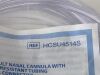 MEDLINE Lot of 131 Supersoft Adult Nasal Cannula  HCSU4514S  (D7/K26/K45/Q7/Y64) Supersoft Adult Nasal Cannula