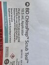BD Lot of 6 ChloraPrep Scrub Teal  930725   Exp.2024-02  (K47) ChloraPrep Scrub Teal