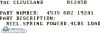 PHILIPS 453560219241 Philips CT Brillance Reel Spring Powerd 4Lbs Load, PN 453560219241 CT Scanner