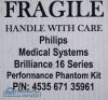 PHILIPS 453567135961  Philips CT Brillance Performance Phantom Kit, PN 453567135961  CT Scanner