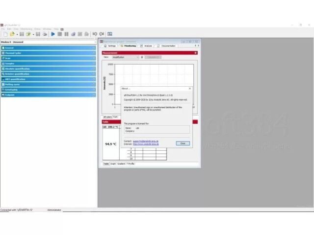 ANALYTIK JENA qTOWER³ 84 G Analytik Jena qTOWER³ 84 G PCR Thermal Cycler