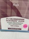SAGE 9707 Preoperative skin preparation, 2% chlorhexidine gluconate cloths, 6 cloths per package