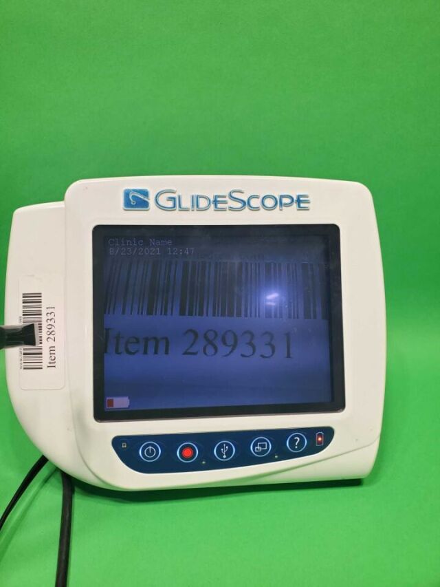 VERATHON Glidescope Cobalt AVL Video Monitor