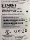 SIEMENS Acuson SC2000 Ultrasound Machine