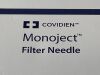 COVIDIEN Box of 100 Monoject Filter Needle  8881305117   Exp.2023-04  (K25) Monoject Filter Needle