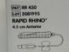 SMITH & NEPHEW Box of 10 Rapid Rhino  RR450   Exp.2024-10  (T72)  Rapid Rhino