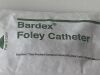 BARD Lot of 12 Bardex Foley Catheter  0102L12   Exp.2024-07  (N18) Bardex Folex Catheter