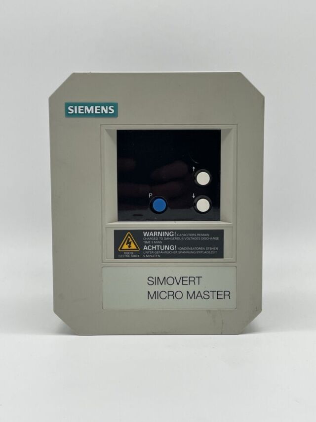 SIEMENS 6SE3013-4BA00 Simovert Micro Master A-Scan