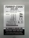 TURBOCOOL 600-SM T60R-SM2 POWER SUPPLY AND FAN ASSEMBLY A-Scan