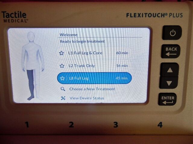 TACTILE MEDICAL Flexitouch Plus PD32-G3 DVT Compression Pump Pump Lymphedema