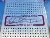 SYNTHES 319.15 4.0 mm Cannulated Screw Set, Incomplete.