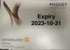 MAQUET IGW0038-30 Intergard Woven Collagen Coated Polyster Vascular Graft Expired 2023-10-31