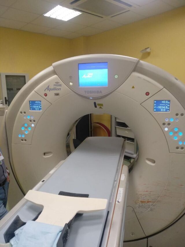 TOSHIBACANON Aquilion prime 160 slice CT Scanner