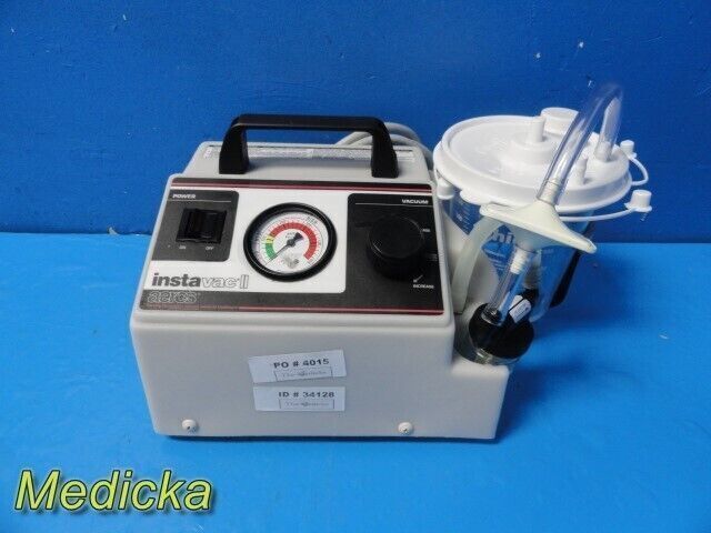 Aeros Instruments 2600 Instavac II Aspirator Suction Pump W/ Accessories