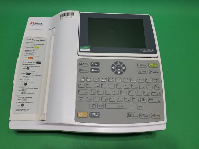 CARDIAC SCIENCE Burdick 8500 ECG EKG Machine