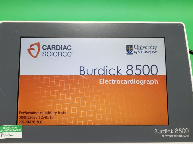 CARDIAC SCIENCE Burdick 8500 ECG EKG Machine