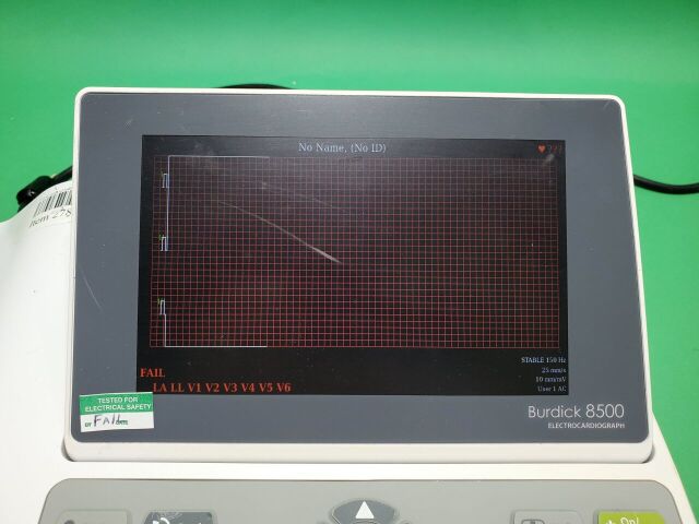 CARDIAC SCIENCE Burdick 8500 ECG EKG Machine