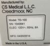 CS MEDICAL TD-100 TEE PROBE DISINFECTOR