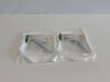 BARD Lot of 2 Silicone Round Double Drain  70720 Exp.11-2019 (#J5) Silicone Round Double Drain