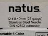NATUS Box of 24 Subdermal Needle Electrode 019-475900   Exp.2023-03  (T44) Subdermal Needle Electrode