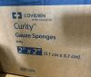 COVIDIEN 1806 CURITY 2" X 2" GUAZE SPONGE - CASE OF 3000 - EXPIRED