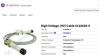 GE 2368445 2201185-3 5128609-9 High Voltage Cable ( Candlestick ) PET/CT