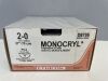 ETHICON D8786 MONOCRYL  UNDYED MONOFILAMENT (POLIGLECAPRONE 25), ABSORBABLE SURGICAL SUTURE
