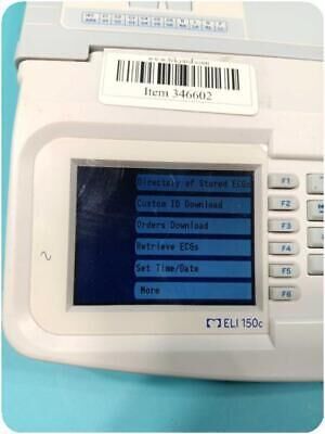 MORTARA 150C ELI  RESTING ELECTROCARDIOGRAPH EKG ECG @