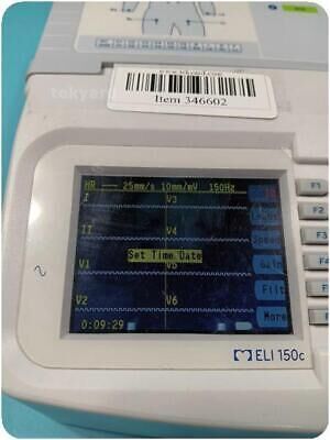 MORTARA 150C ELI  RESTING ELECTROCARDIOGRAPH EKG ECG @