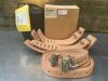KINGS HUMANE RESTRAINTS Locking Kings Point Humane Restraints  Wrist   Ankle Restraint Set SLOTTED