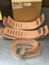 KINGS HUMANE RESTRAINTS Locking Kings Point Humane Restraints  Wrist   Ankle Restraint Set SLOTTED