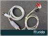 MEDSURG EQUIPMENT Does not apply TRUNK CABLE, ECG, ONE-PIECE, PHILIPS 6-PIN TO 3-LEAD PINCH/GRABBER, 108" 