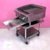 STARMAX Natural Gas 24" Radiant Charbroiler w/ Cart 6124RCBF Countertop Gas 24" Radiant Charbroiler 80,000 BTU w/ SS Stand