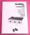 STARMAX Natural Gas 24" Radiant Charbroiler w/ Cart 6124RCBF Countertop Gas 24" Radiant Charbroiler 80,000 BTU w/ SS Stand