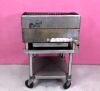 STARMAX Natural Gas 24" Radiant Charbroiler w/ Cart 6124RCBF Countertop Gas 24" Radiant Charbroiler 80,000 BTU w/ SS Stand