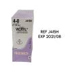 ETHICON REF J415H, Coated VICRYL* (Polyglactin 910) Suture UNDYED BRAIDED, EXP 2021/08