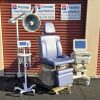 SMR Maxi Power Exam Chair 10100H w New Black Upholstery ENT Chair