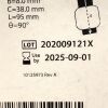COVIDIEN REF 60XLTCD, Shiley Tracheostomy Tube XLT Cuffed, EXP 2025-09