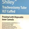 COVIDIEN REF 50XLTCP, Shiley Tracheostomy Tube XLT Cuffed Proximal with Disposable Inner Cannula, EXP 2025-01