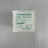 S JACKSON HEA-30-20 SUPRAMID EXTRA II Looped Cable Suture, Nylon, 20" Loop, white,  USP 3-0, 3/8 Circle Taper Point