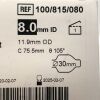 SMITHS MEDICAL REF 100/815/080, Blue Line ULtra Tracheostomy Kit,15mm CONNECTOR SOFT SEAL CUFF, EXP 2025-02