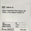 ICU MEDICAL REF 52510-15, TriOx Sv02/CCO PA Catheter, 8F, 110cm, J-Tip, Heparin Coated, LF, Expired 2024-04
