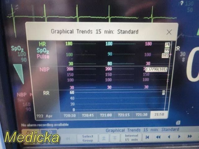 PHILIPS VS3 SureSigns 863073 Spot Vitals Monitor