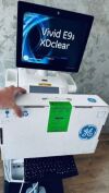 GE Vivid E9 XDclear with BRAND NEW M5Sc-D probe Ultrasound - Cardiac