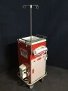 HARLOFF 6 Drawer Crash Cart:  Red
Includes: IV Pole
               Back Board
              Tank Holder
              Bag Dispenser
