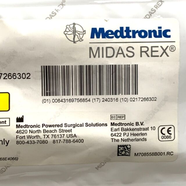 MEDTRONIC REF 7BA20L-MN, MIDAS REX DISSECTING TOOL ATTACHMENT, EXPIRED 2024-03