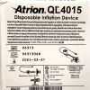 ATRION REF 96313, QL4015 Disposable Inflation Device, Expired 2024-03